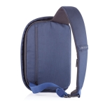 Mochila antirrobo con USB y RFID y puerto USB Bobby Sling color azul marino vista 13