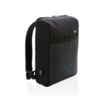 Mochila antirrobo para portátil con USB y RFID 15'' Comfort color negro vista con logo