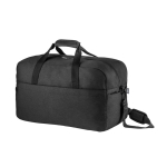 Bolsa de deporte con interior forrado y fondo semirrígido color gris oscuro tercera vista