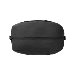 Bolsa de deporte con interior forrado y fondo semirrígido color gris oscuro septima vista