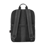 Mochila para ordenador reciclada con bolsillos acolchados 15,6'' color gris oscuro segunda vista