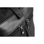 Mochila adaptable a dos tamaños de microfibra Versatile color negro