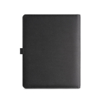 Carpeta reciclada con cargador inalámbrico A5 Wireless Charger color negro segunda vista