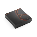 Auriculares de batería duradera y ranura para tarjeta Ekston Melody color negro en caja