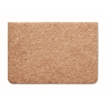 Funda de corcho para portátil  con solapa de cierre magnético 14 Cork color beige cuarta vista