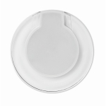 Cargador pequeño iluminado redondo para móvil LightPad Ultra color blanco tercera vista