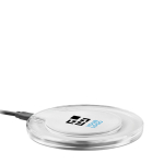 Cargador pequeño iluminado redondo para móvil LightPad Ultra vista de impresión