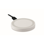 Cargador iluminado circular para smartphone Basepad Ultra color blanco