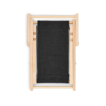 Soporte plegable de teléfono en forma de tumbona DeckChair color negro