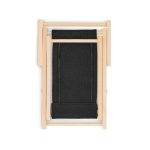 Soporte plegable de teléfono en forma de tumbona DeckChair color negro