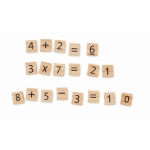 Juego educativo de numeración en madera para niños EduCount color beige tercera vista