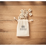 Juego educativo de numeración en madera para niños EduCount color beige vista bodegón principal