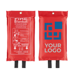 Manta ignífuga personalizada de color rojo 120x180cm Protect Large color rojo vista de impresión