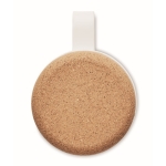 Vaso de acero con base de corcho y tapa deslizante 300ml Inox Cork color blanco octava vista