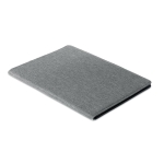 Portafolios jaspeado con bloc y compartimentos A4 Simple RPET