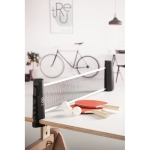 Kit de ping pong con red enrollable en bolsa Ping Pong To Go color negro vista bodegón principal