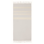 Toalla pareo en tejidos reciclados de 140 g/m2 Pareo Sea color gris