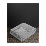 Manta de poliéster para entregar a clientes de 240 gr/m2 Pineapple color gris primera vista