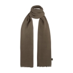 Fular publicitario de algodón reciclado de colores variados color verde militar