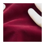 Neceser para empresas de terciopelo con tirador dorado Elegant color burdeos primera vista