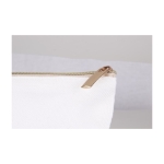 Neceser de poliéster para impresión a todo color Allure Sublim color blanco primera vista