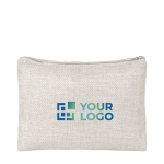 Neceser de publicidad tacto suave para logo a todo color Nifty Sublim vista principal