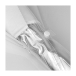 Paraguas automático transparente con detalle a color Ø98 Line color blanco primera vista