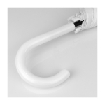 Paraguas automático transparente con detalle a color Ø98 Line color blanco segunda vista