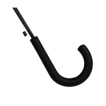 Paraguas sublimado de apertura automática con 8 paneles Ø100 Wet color azul segunda vista