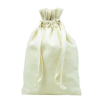 Bolsa de algodón tamaño mediano 180 g/m2 Cotton Close Medium color beige