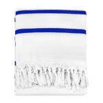 Toalla pareo personalizada de estilo marinero Pareo Barbados color azul tercera vista