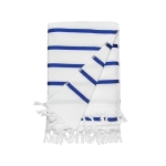 Toalla pareo personalizada de estilo marinero Pareo Barbados color azul