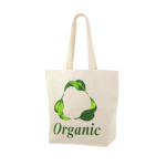 Bolsas publicitarias de algodón orgánico 230 g/m2 Organic Fresh color beige