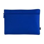 Neceser serigrafiado portatodo reciclado RPET Voyage color azul