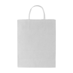 Bolsa para propaganda grande blanca de papel ecológico Eco Mall Large color blanco