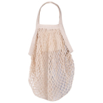 Bolsa de malla de algodón orgánico 100 g/m2 de malla Organic Cotton color beige primera vista