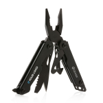 Alicates multifunción personalizadas para publicidad GearX color negro vista de impresión