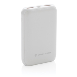 Batería externa carga rápida, hasta 3 dispositivos, 10.000 mAh Alameda color blanco