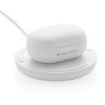 Auriculares intraaurales de calidad sin ruido y control táctil Gilroy color blanco tercera vista