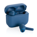 Auriculares resistentes con bloqueo de ruido y micrófono Alamo color azul segunda vista