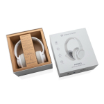 Auriculares de diadema premium con cojines y autonomía 35h Fresno color blanco