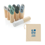 Juego Scatter de madera para regalo publicitario Scatter Wooden color marrón vista de impresión