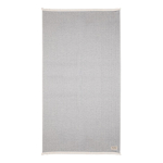 Toalla de lujo para clientes muy versátil 100% de algodón Ukiyo color negro segunda vista