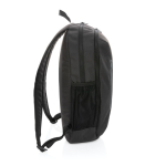 Mochila personalizada con detalle a color para PC de 15'' Colorzip color negro tercera vista