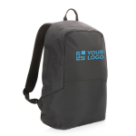 Mochila antirrobo con bolsillo acolchado y RFID 15,6'' Journey color negro vista de impresión