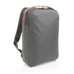 Mochila para PC con bolsillos internos y AWARE  15,6'' Exclusive color gris novena vista