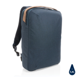 Mochila para PC con bolsillos internos y AWARE  15,6'' Exclusive color azul marino