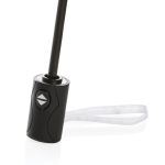 Paraguas de RPET con apertura y cierre con botón Ø94 Press Up&Down color blanco cuarta vista