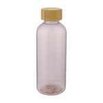 Botellas personalizadas hechas de plástico reciclado 650ml RPET Nature color rosa