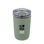 Vaso de vidrio de borosilicato y plástico reciclado 420ml Glass vista principal